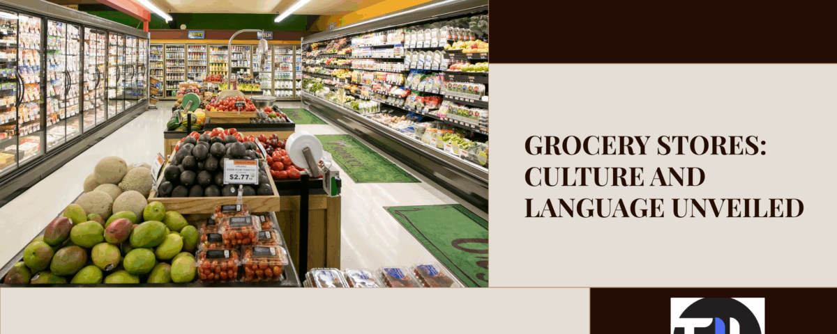 Grocery store aisle cultural blog header