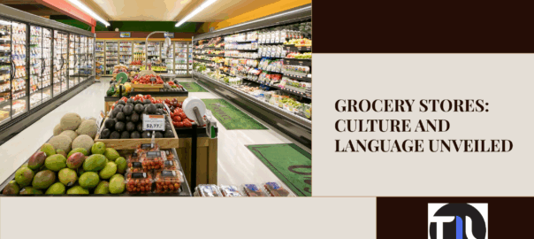 Grocery store aisle cultural blog header